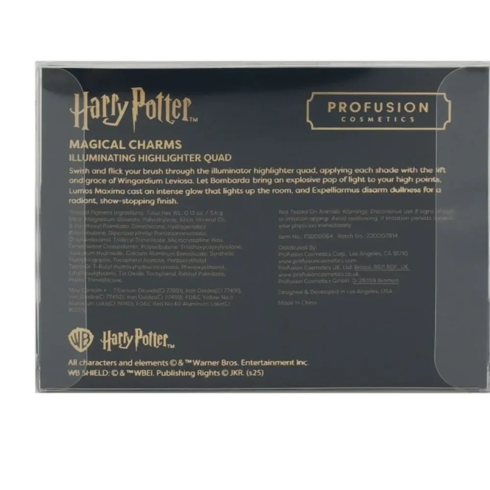 Profusion Cosmetics Harry Potter Holiday Magical Charms Illuminating Highlighter